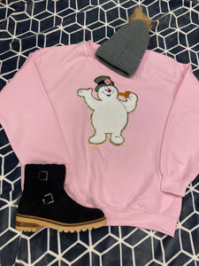 Frosty & Pink Sweatshirt