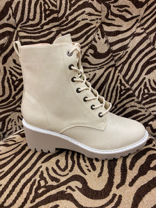 Ghosted Cream Boot